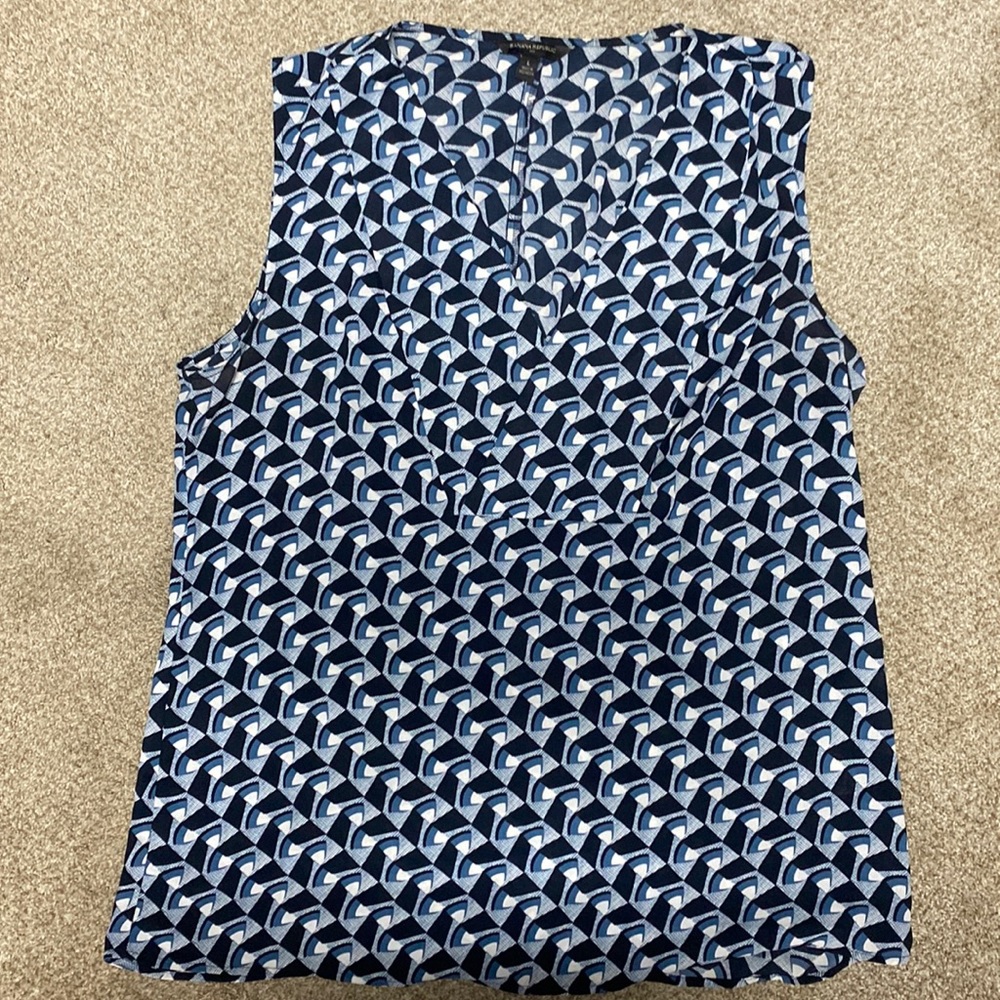 Banana Republic sleeveless blouse